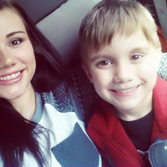 Whitney Purvis and son