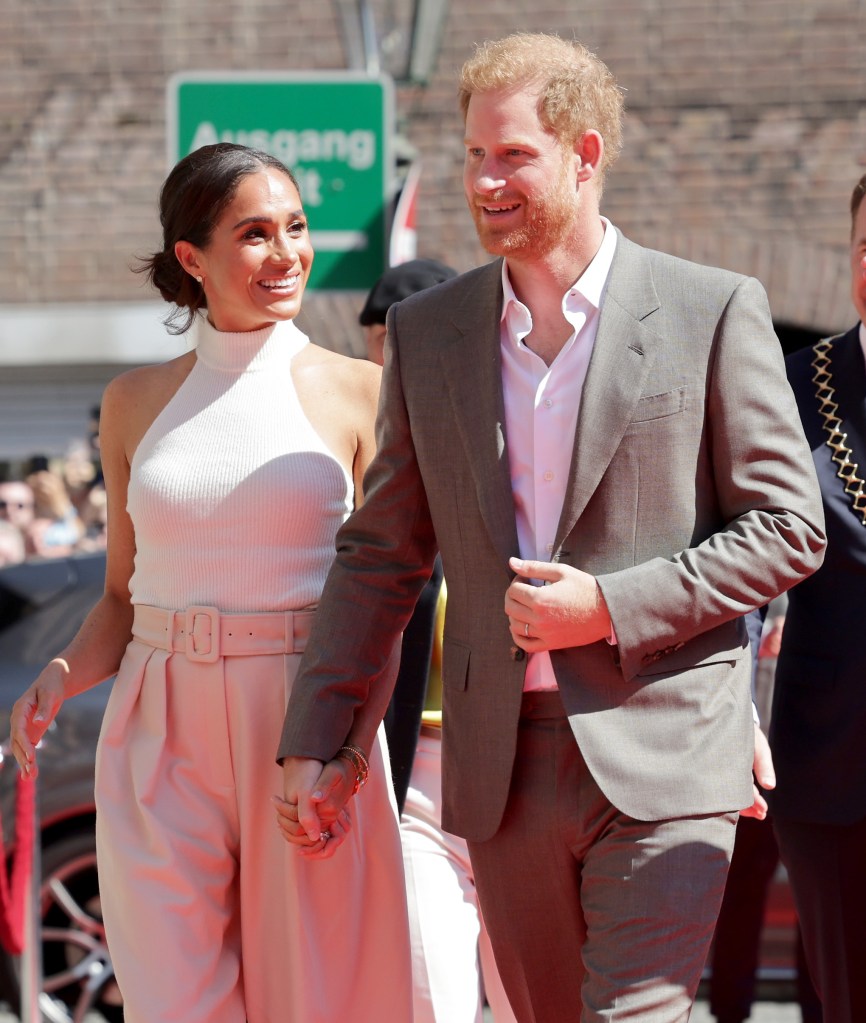 Meghan Markle and Prince Harry at December 2023 Invictus Games