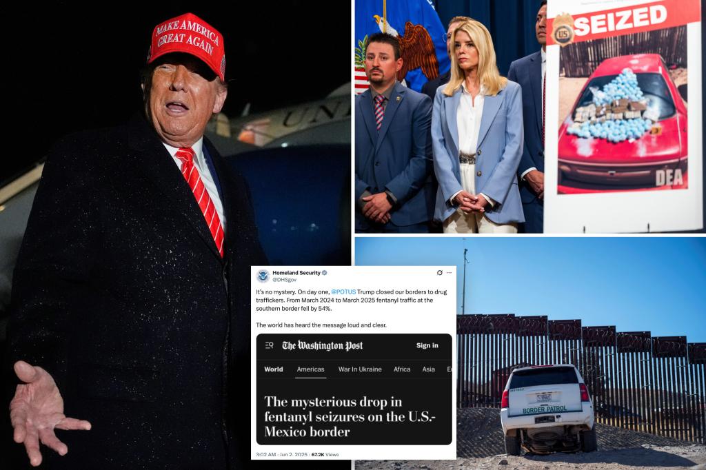 Washington Post mocked after reporting on ‘mysterious’ decline in fentanyl crossing the border