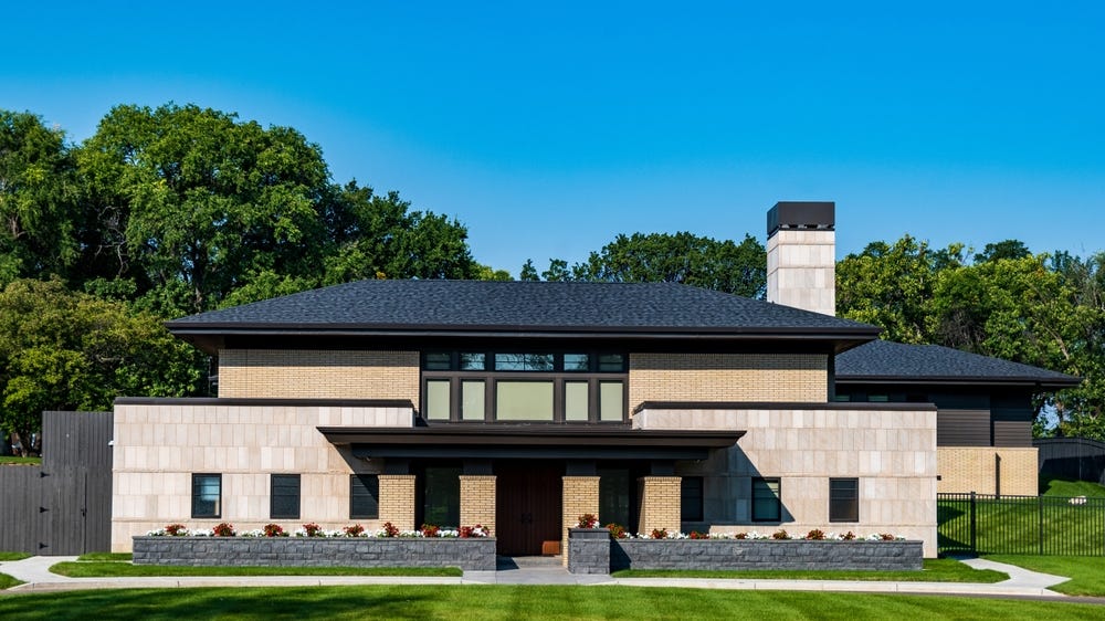 The governor's residence in Bismarck, North Dakota.