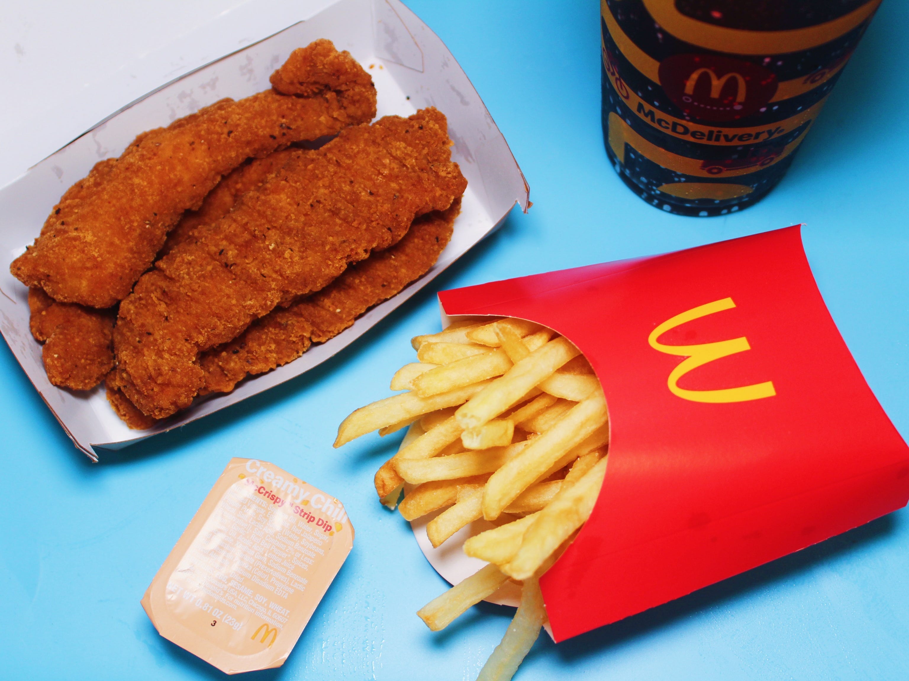 mcdonalds chicken tender meal