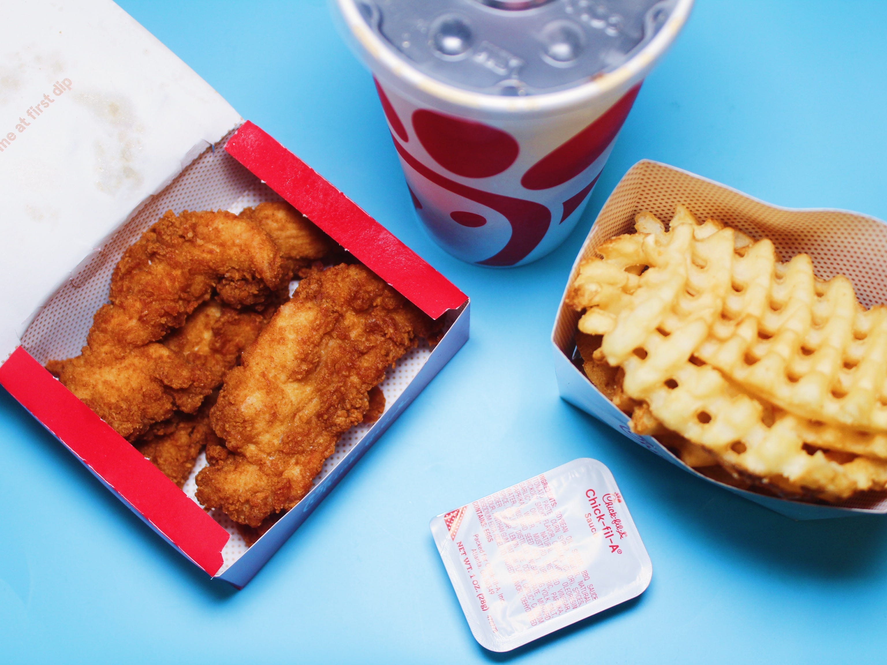 chick fil a chicken tender meal