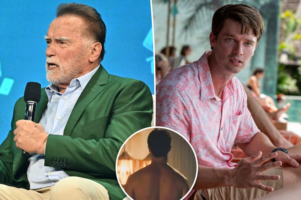 Arnold Schwarzenegger dubbed ‘weird and creepy’ for blunt reaction to son Patrick’s ‘White Lotus’ nude scene