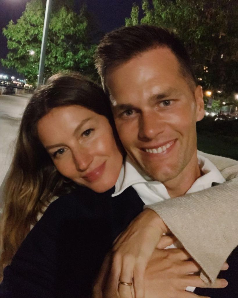 Tom Brady and Gisele Bündchen.