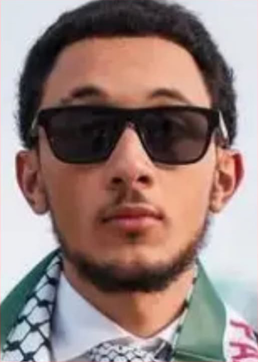 A headshot of Tarek Bazrouk wearing black sunglasses