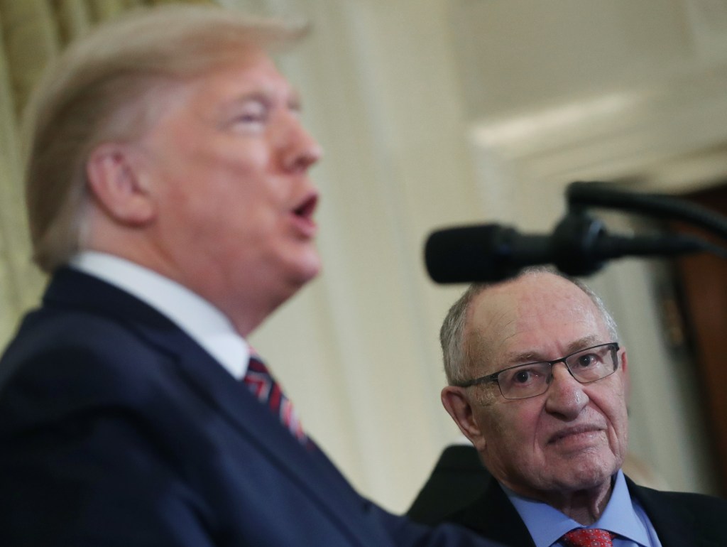 Trump and Dershowitz