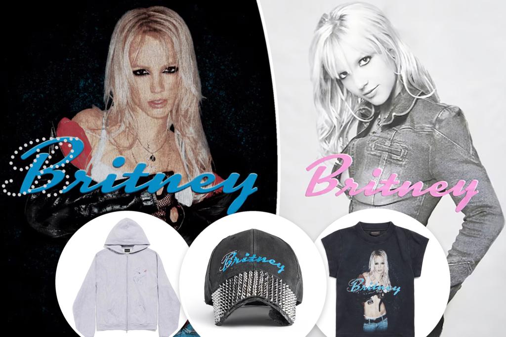 Britney Spears announces surprise collab with Balenciaga — including four-figure merch