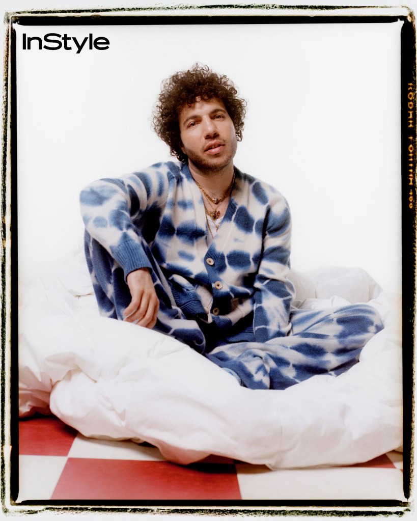 Benny Blanco posing for InStyle in photos published Wednesday. 