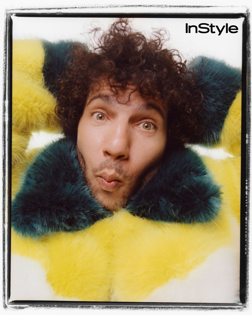 Benny Blanco posing for InStyle in photos published Wednesday. 