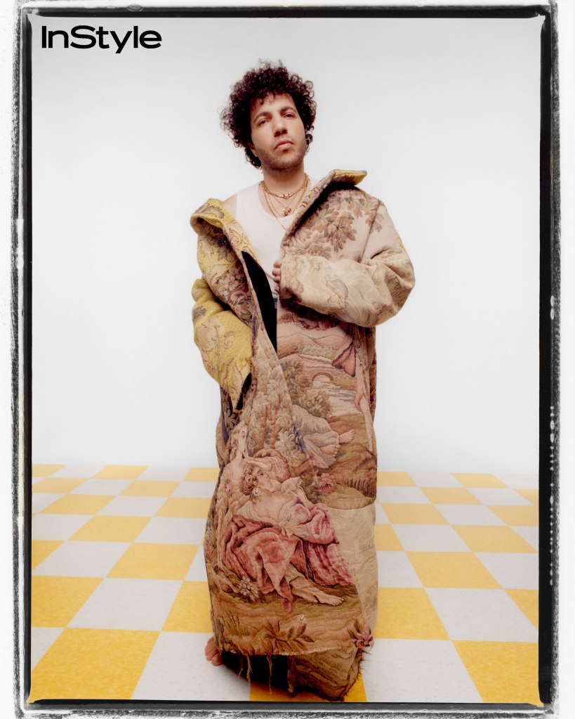 Benny Blanco posing for InStyle in photos published Wednesday. 