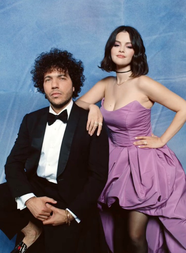 Selena Gomez and Benny Blanco in April.