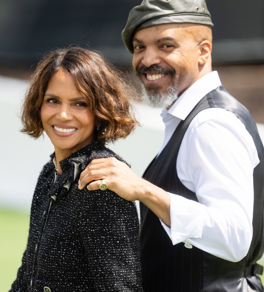 Halle Berry and Van Hunt at Cannes Film Festival in May 2025