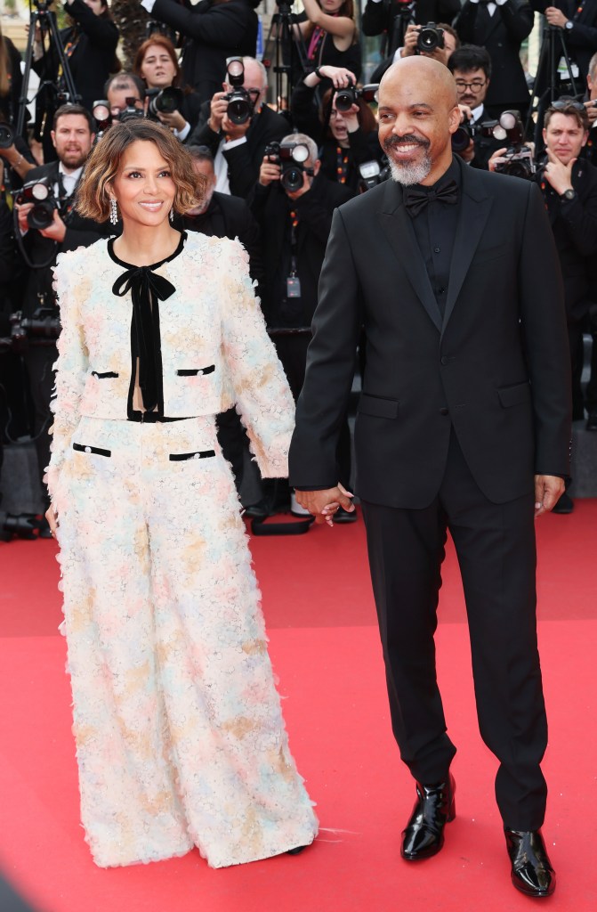 Halle Berry and Van Hunt at Cannes Film Festival in May 2025