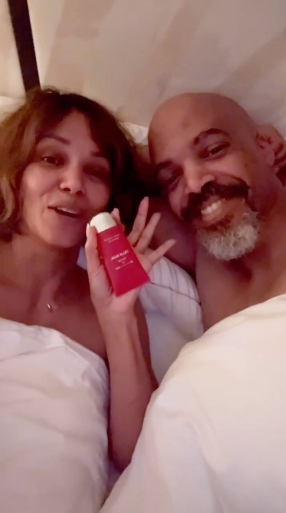 Halle Berry and Van Hunt via Instagram in May 2025