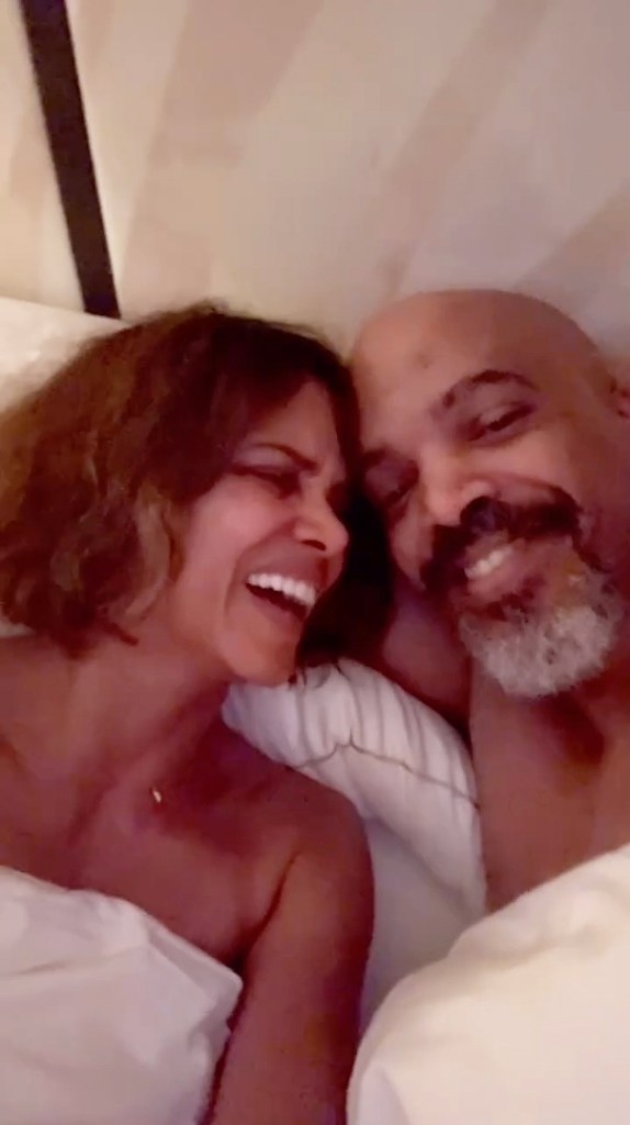 Halle Berry and Van Hunt via Instagram in May 2025