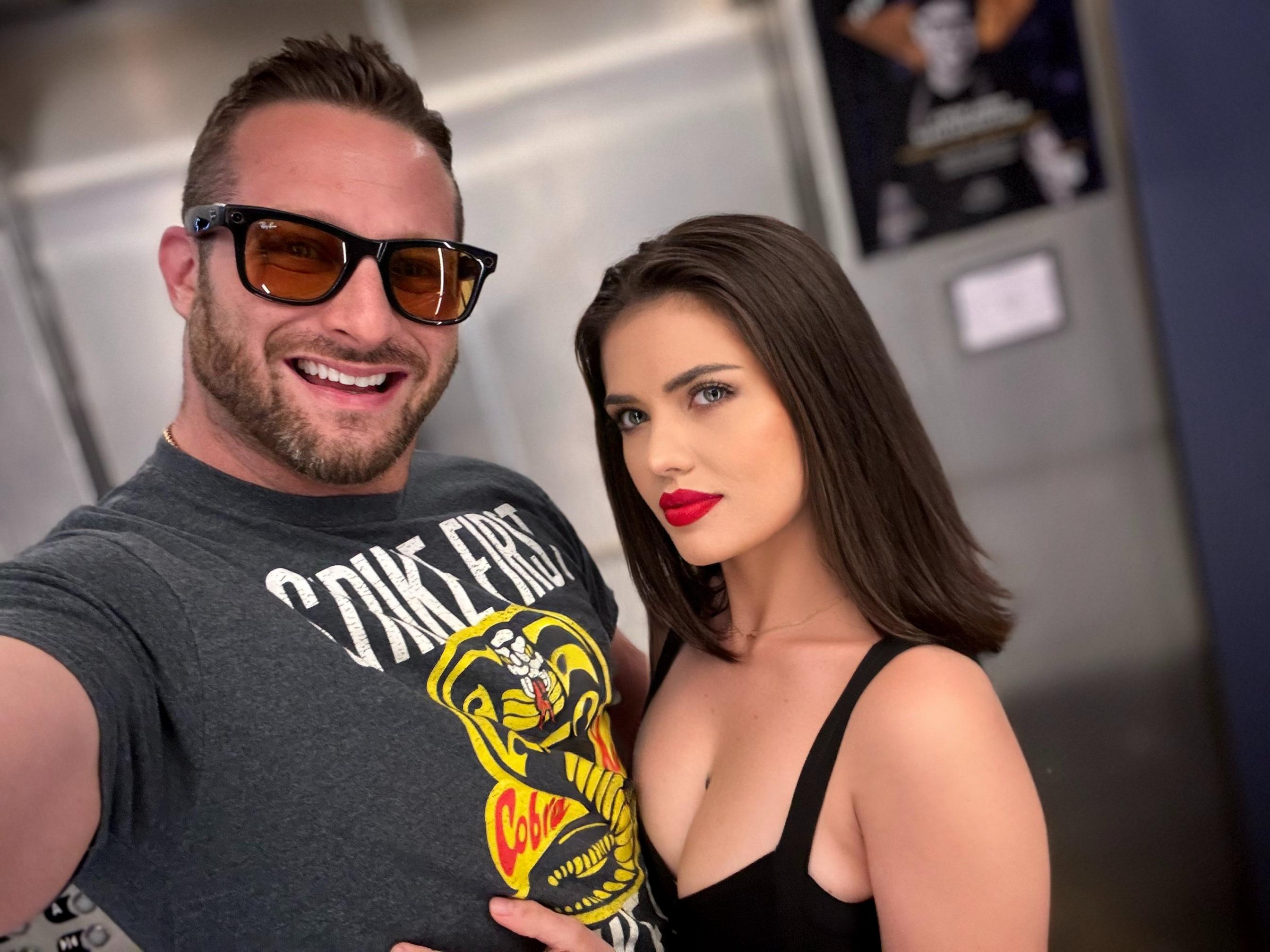 Adams Lyons and girlfriend