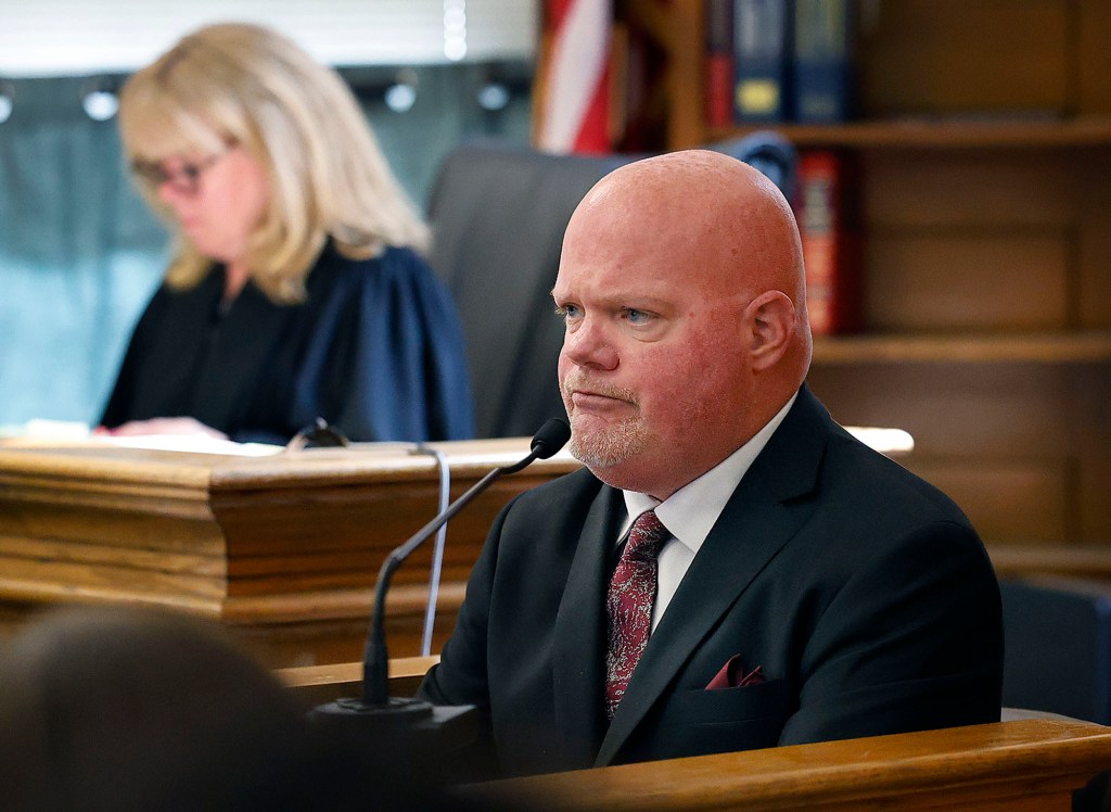 Witness testifying at the Karen Read retrial.