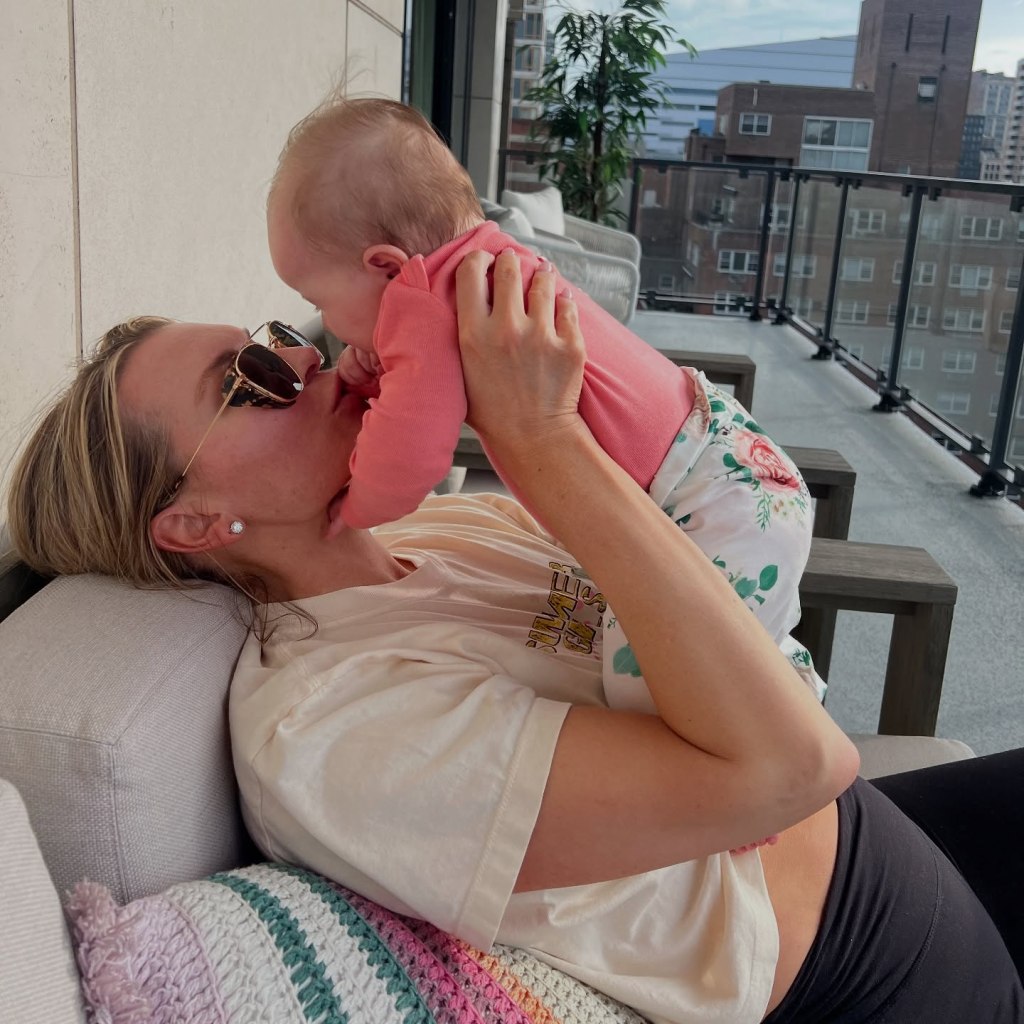 Lindsay Hubbard and baby via Instagram in May 2025