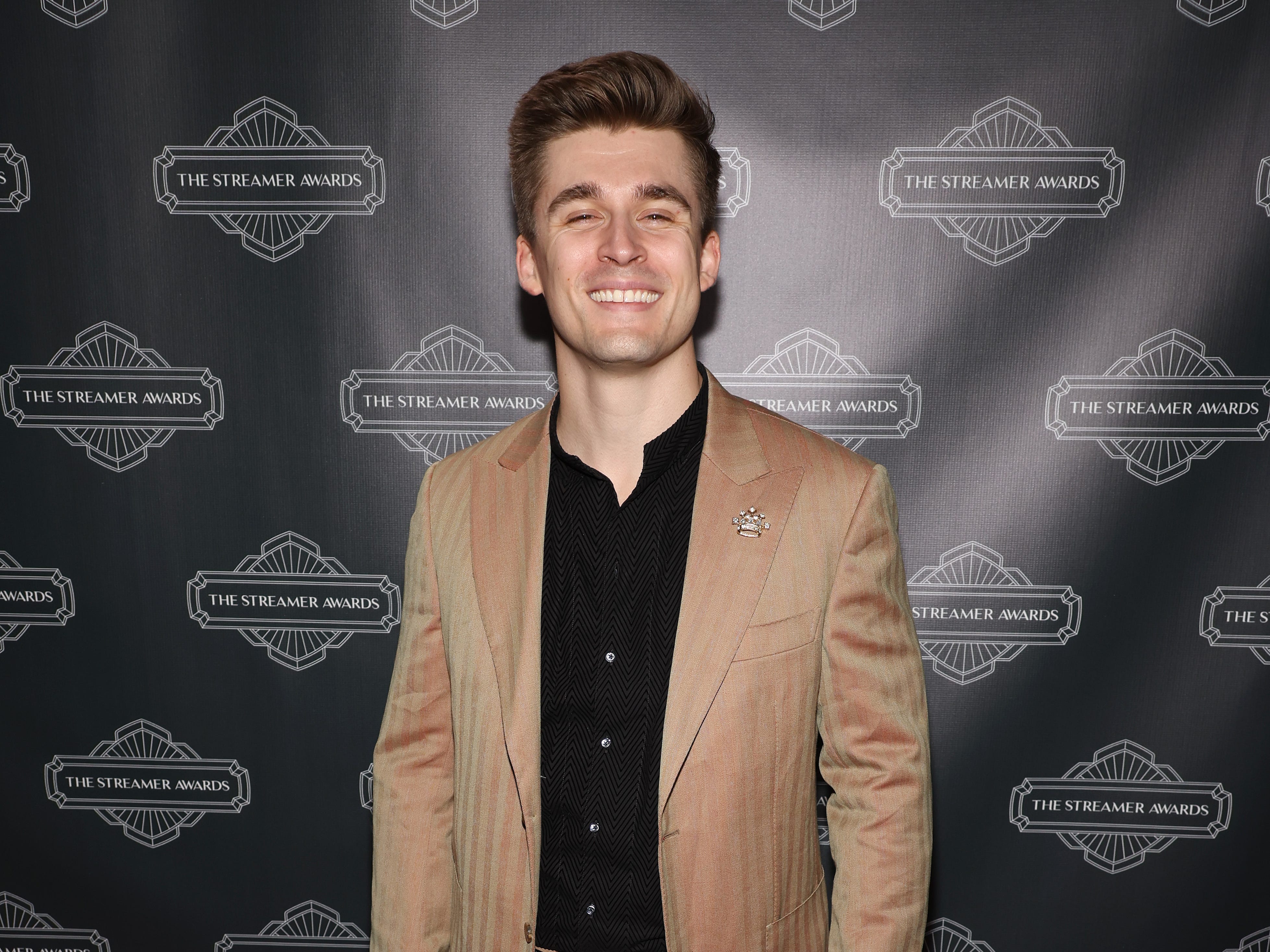 LOS ANGELES, CALIFORNIA - DECEMBER 07: Ludwig Ahgren attends The Streamer Awards hosted by QTCinderella at The Mayan on December 07, 2024 in Los Angeles, California. (Photo by Jesse Grant/Getty Images for QTCinderella)