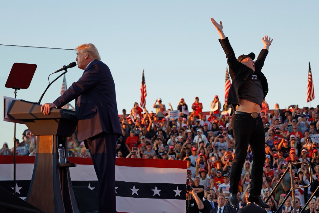 Donald Trump and Elon Musk 