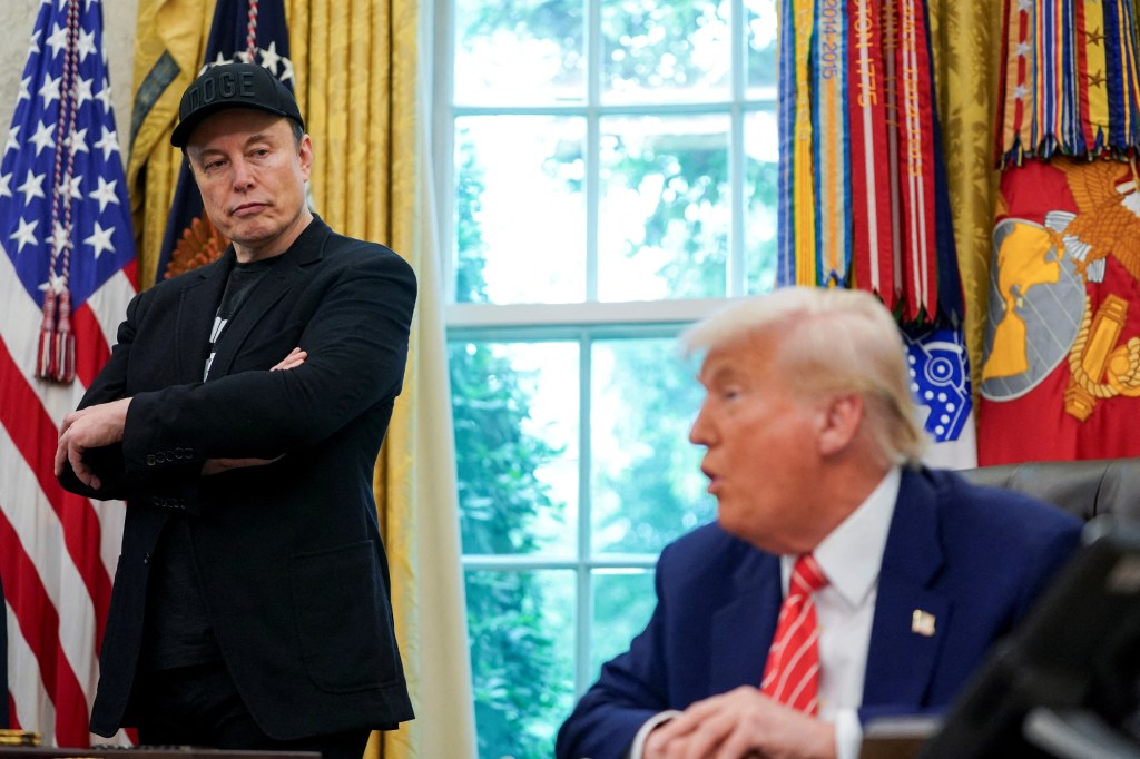 Donald Trump and Elon Musk