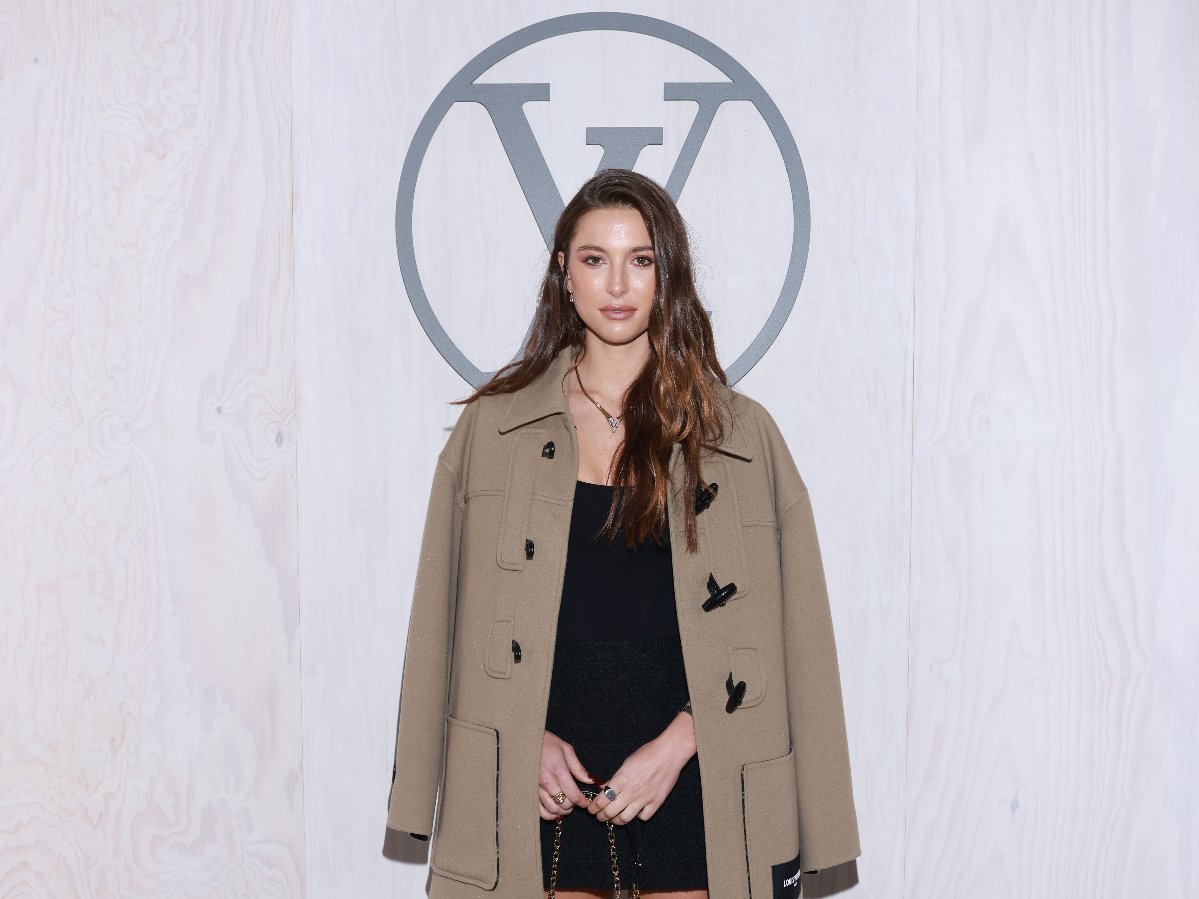 Eve Jobs at Paris Fashion Week.