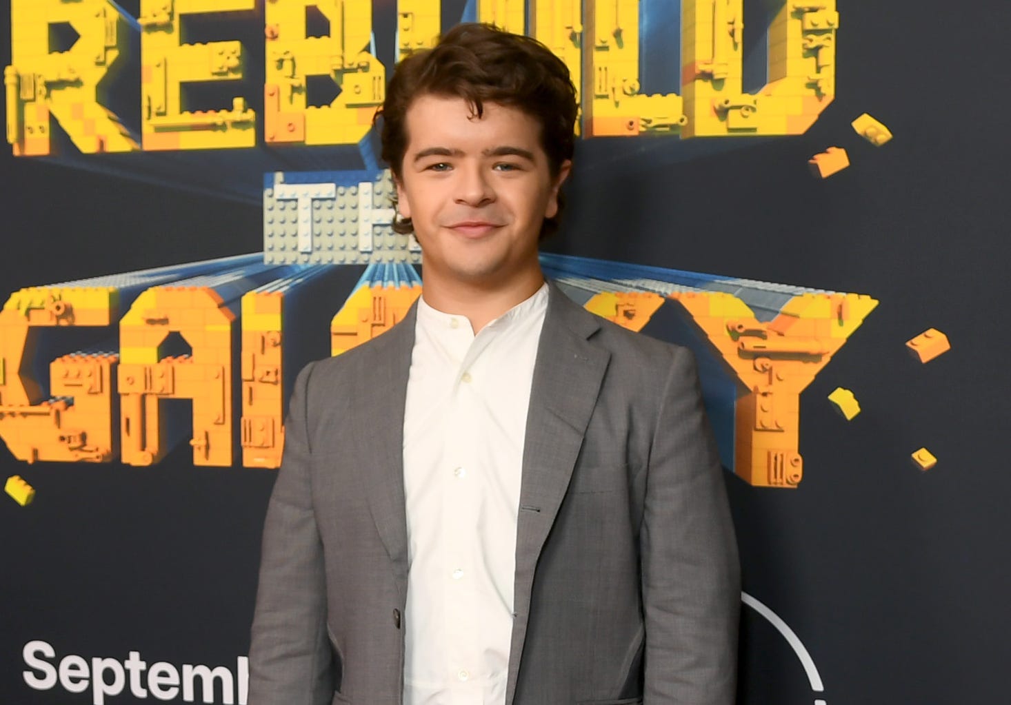 Gaten Matarazzo attends the special screening of LEGO® STAR WARS: REBUILD THE GALAXY at El Capitan Theatre on September 12, 2024 in Hollywood, California.