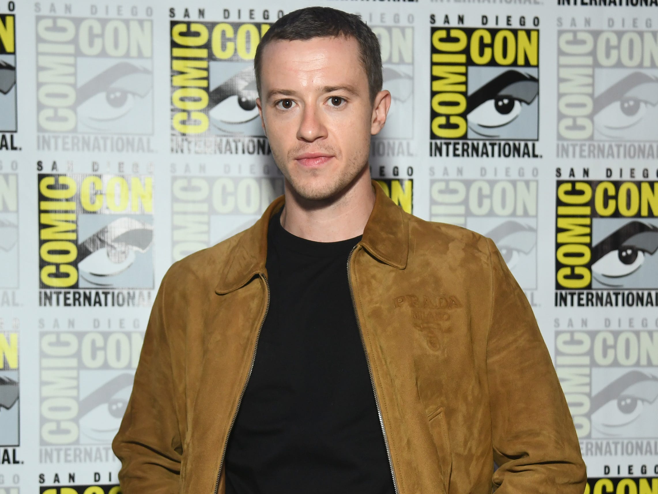 Joseph Quinn attends the Marvel Studios Panel in Hall H at SDCC in San Diego, California on July 27, 2024.