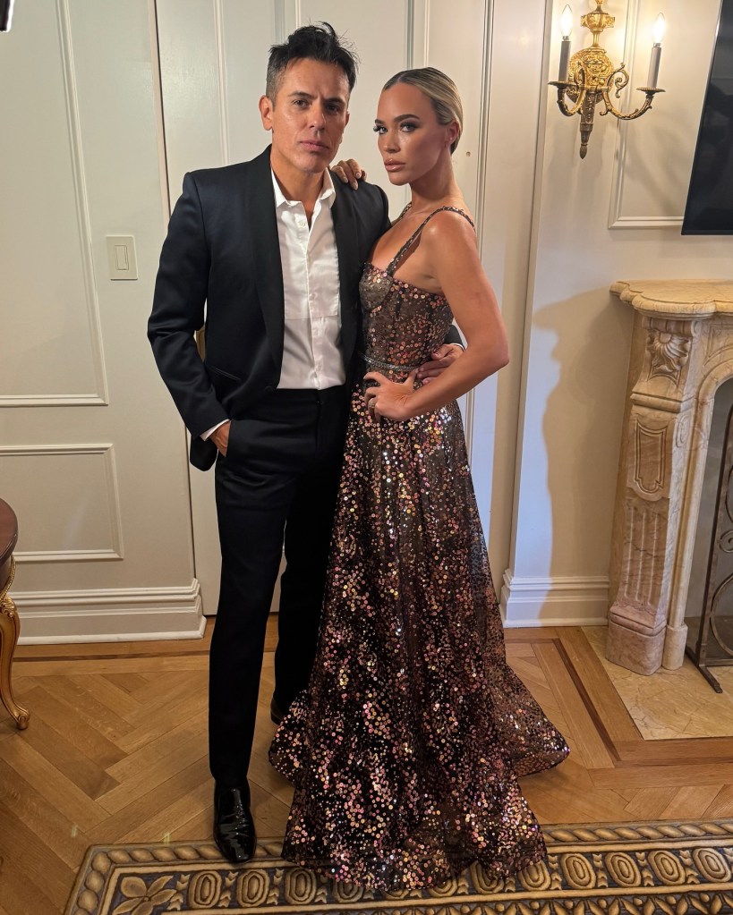 Teddi Mellencamp and Edwin Arroyave.