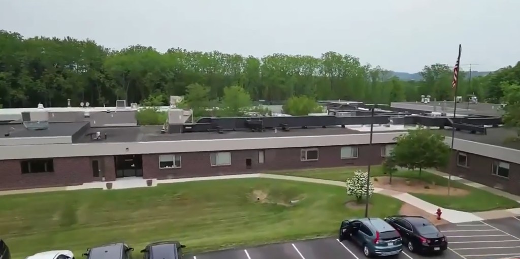 Aerial view of St. Andrew’s Village nursing home in Indiana County.