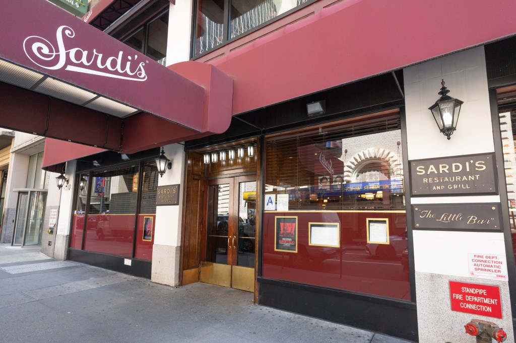 Sardi's Restaurant on West 44th Street