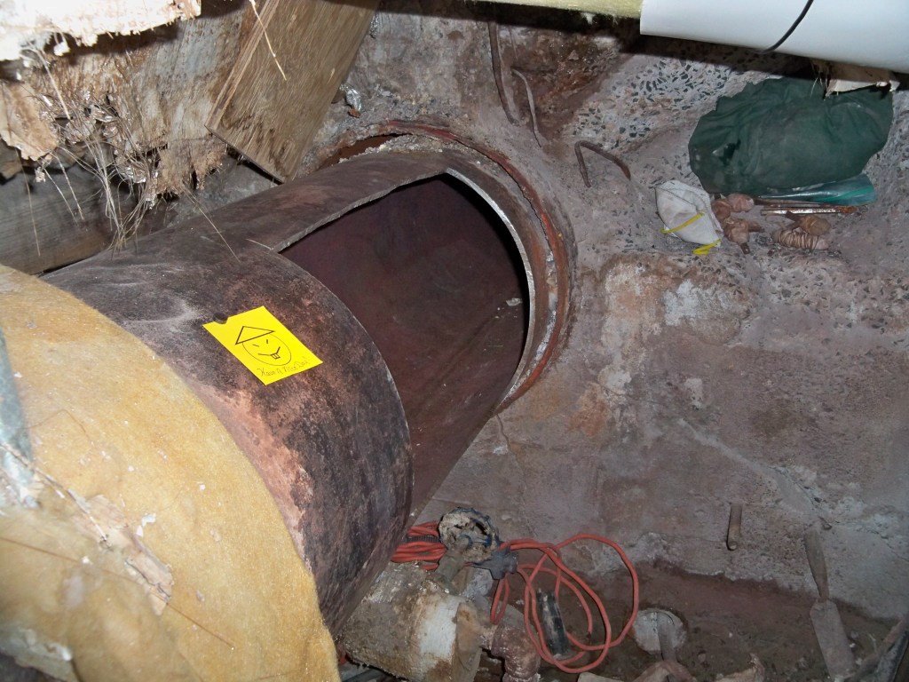 Cut steel pipe used in Richard Matt and David Sweat's escape from Clinton Correctional Facility on June 6, 2015