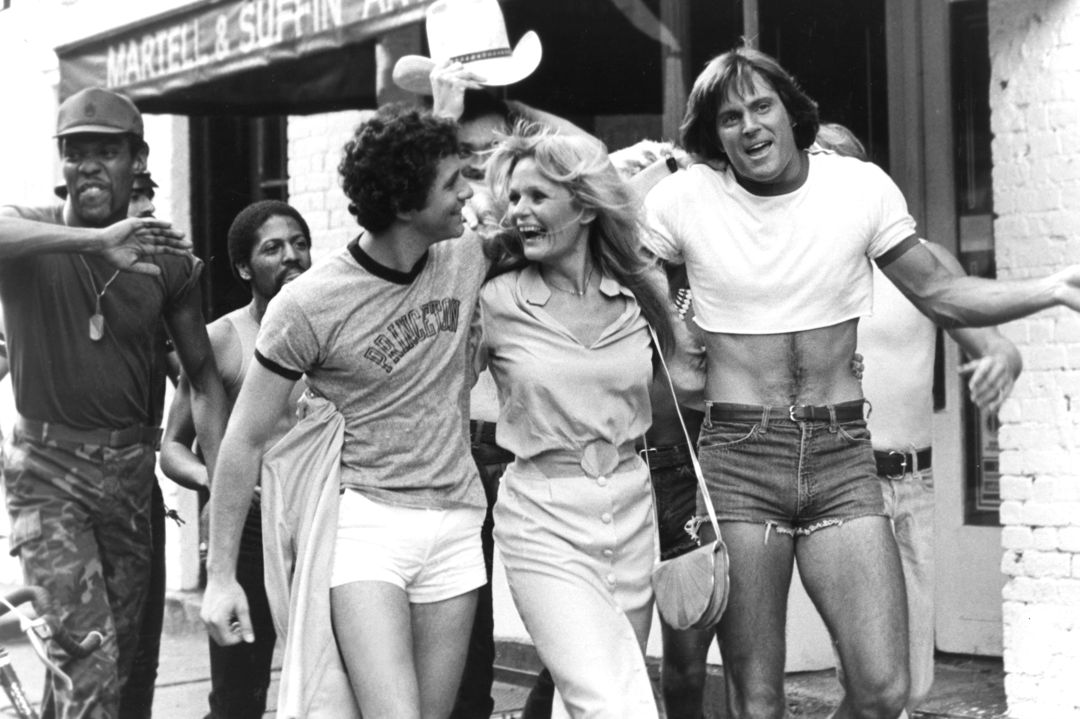 Steve Guttenberg, Valerie Perrine and Caitlyn Jenner in 
