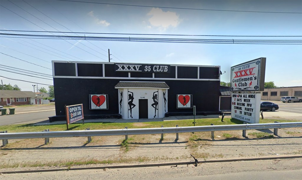XXXV Gentlemen's Club in South Amboy, NJ.