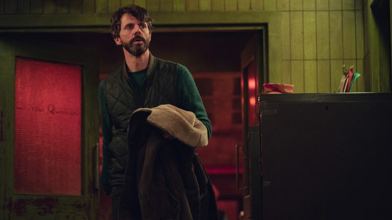 Matthew Goode in Dept. Q on Netflix