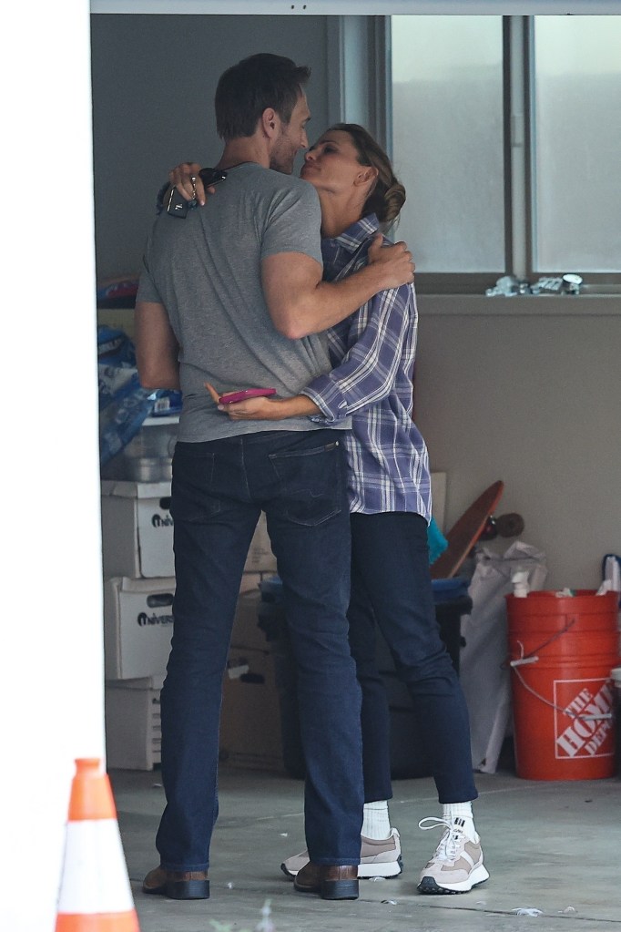 John Miller and Jennifer Garner