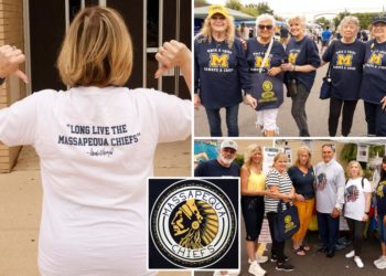 Long Island town holds ‘Save the Chiefs’ rally in defiance of state ban on mascot