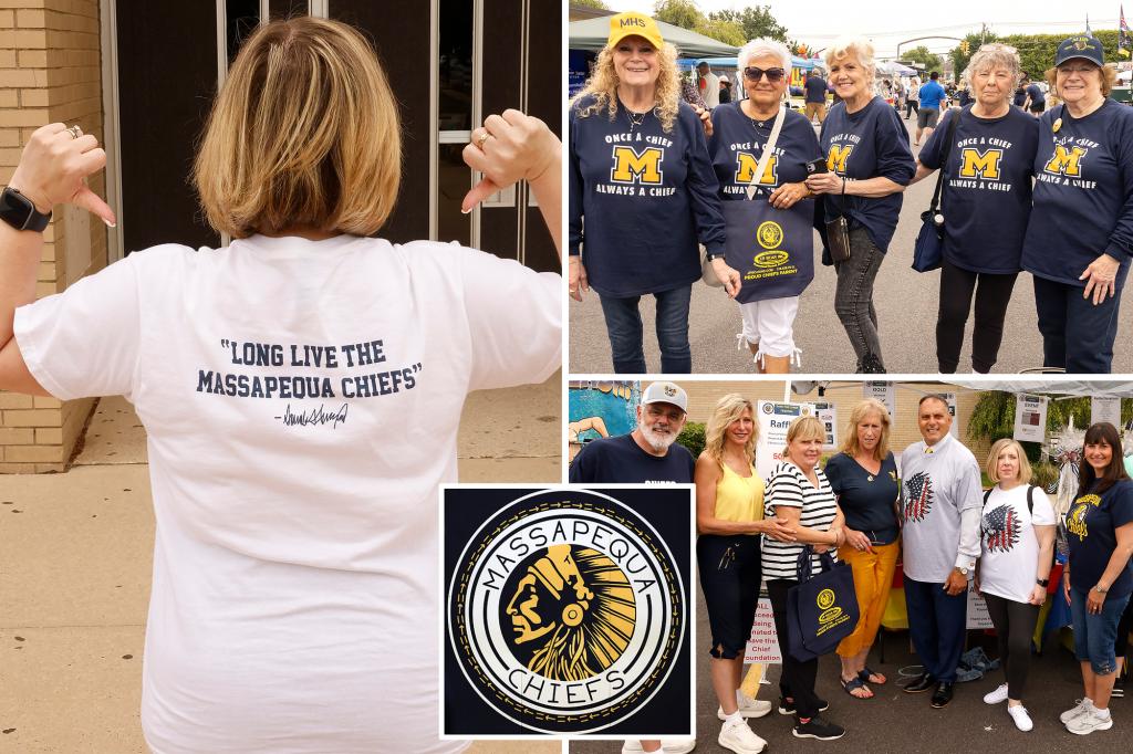 Long Island town holds ‘Save the Chiefs’ rally in defiance of state ban on mascot