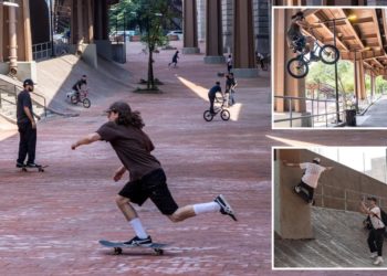 Skateboarding ‘Mecca’ under Brooklyn Bridge reopens after 15 years