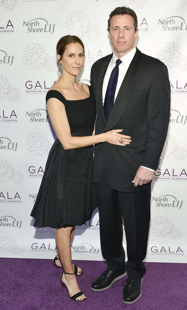 Cristina Greeven Cuomo and Chris Cuomo at the North Shore-LIJ Health System Gala.