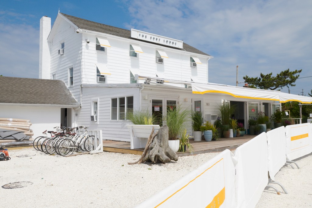 The Surf Lodge in Montauk, New York.