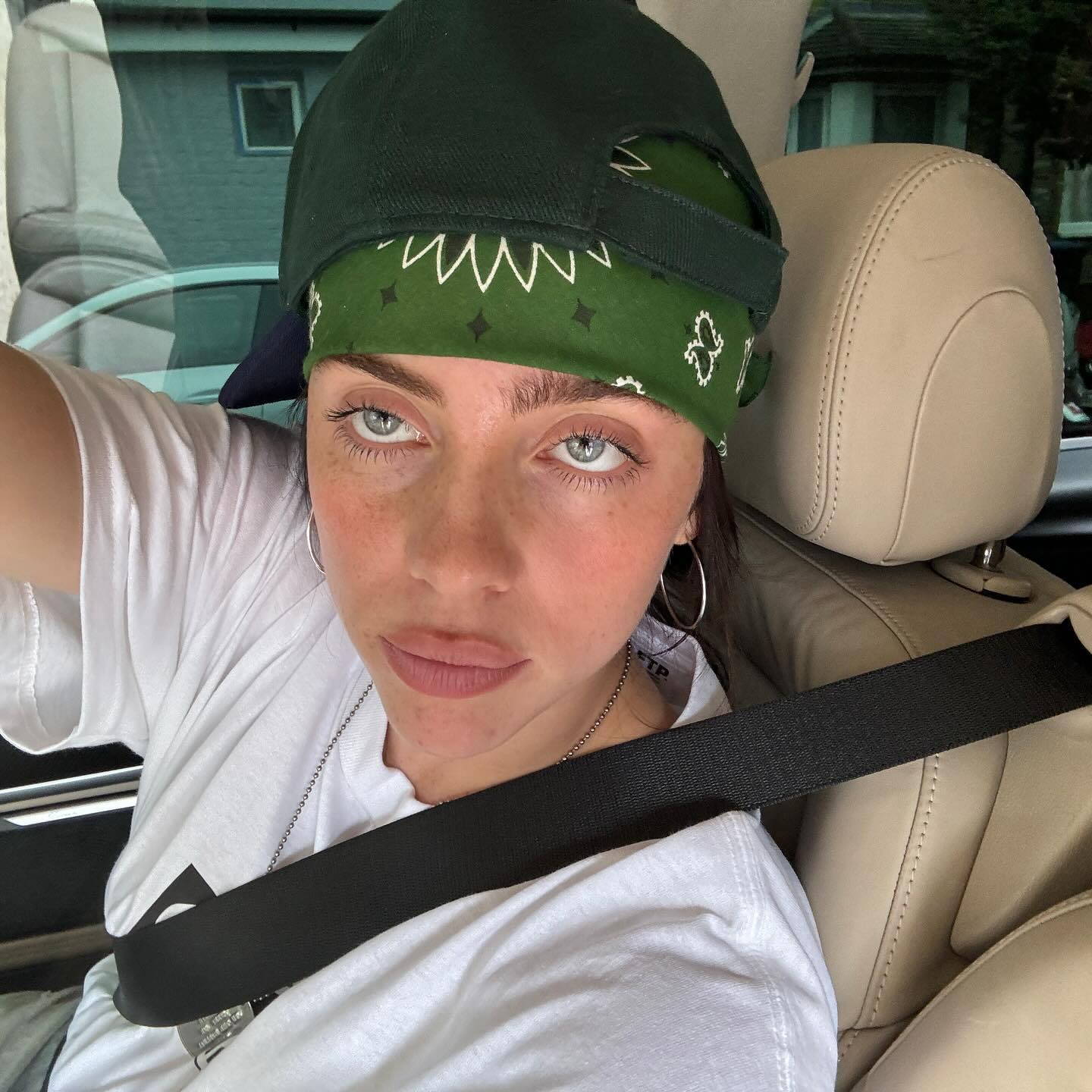 Billie Eilish in a photo posted to instagram on July 3, 2024.