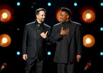 ‘Hamilton’ Original Company Reunion Performance Rouses Tony Awards Crowd As Lin-Manuel Miranda Leads Intricate Medley Of Songs
