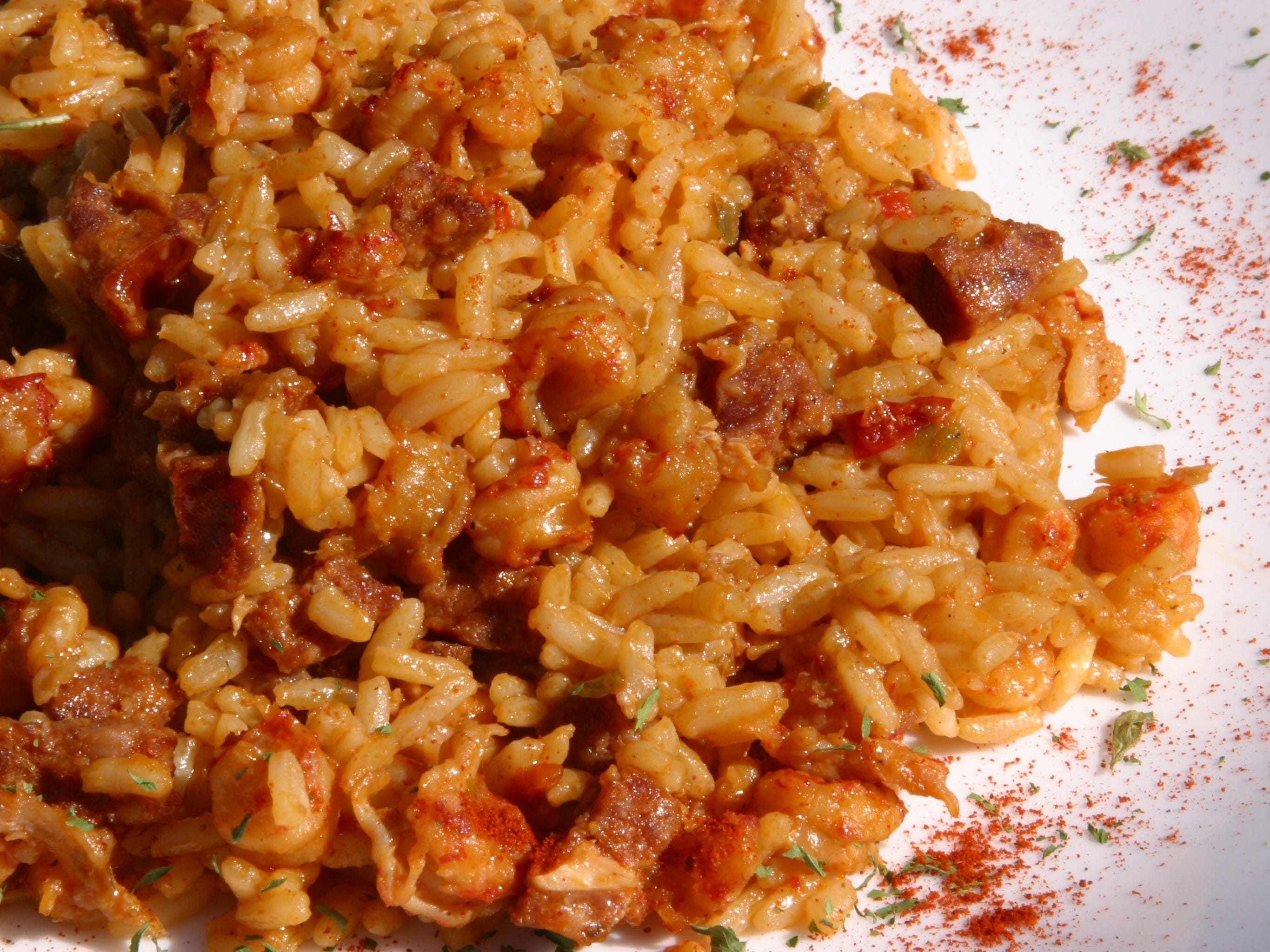 Cajun Jambalaya cajun rice dirty rice dish