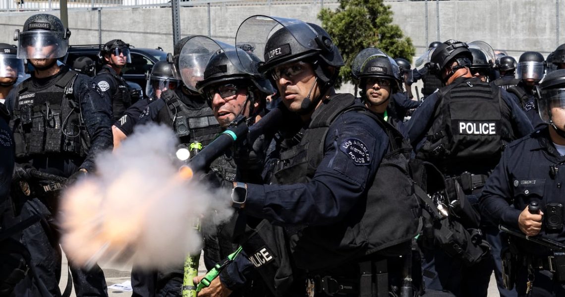 Opinion: How ICE’s L.A. Raids Spiraled Into the ‘Riot’ Trump Thirsted For