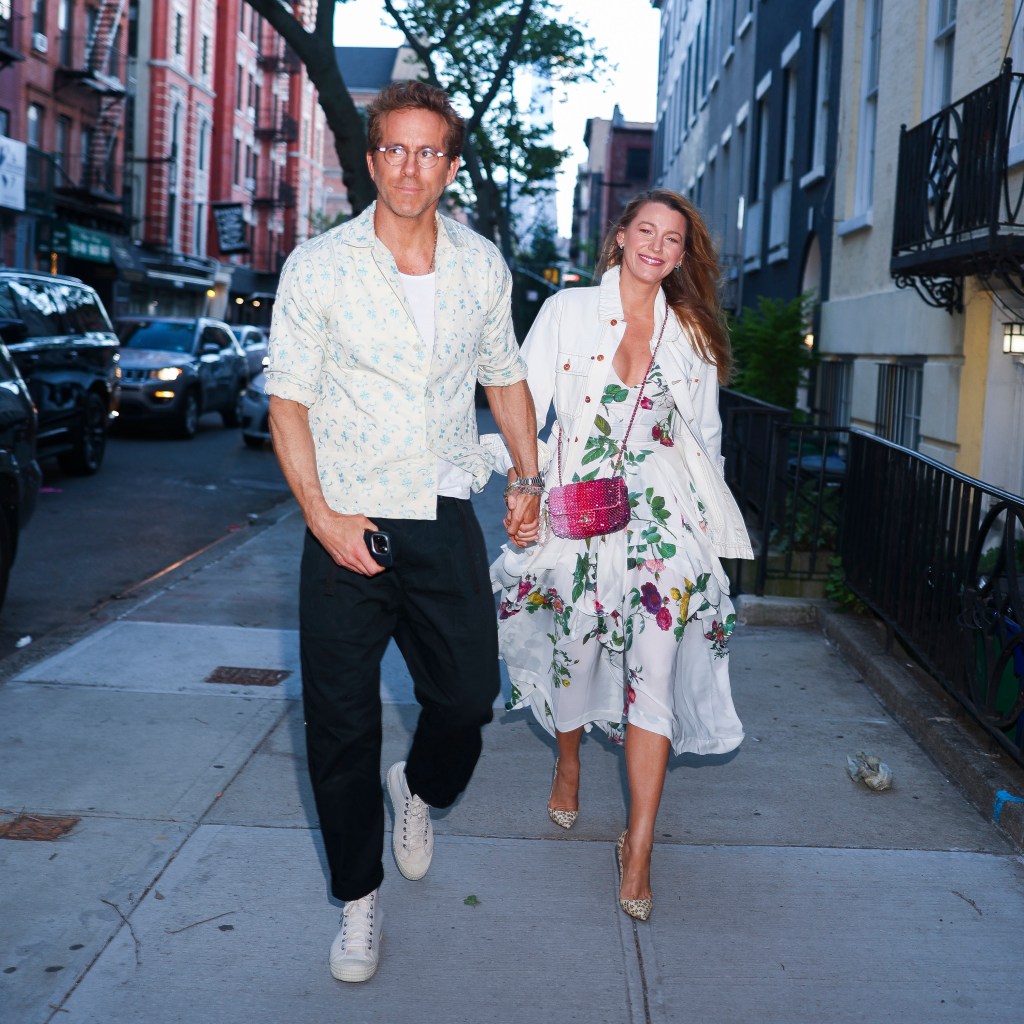 Ryan Reynolds and Blake Lively in May. 