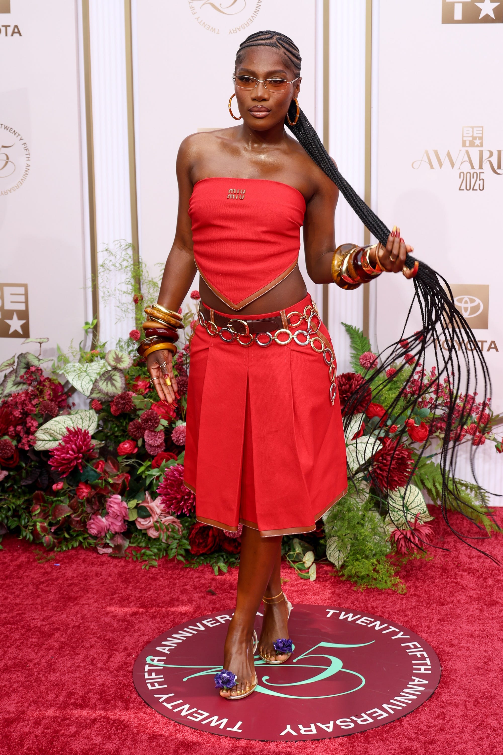 Doechii attends the 2025 BET Awards.