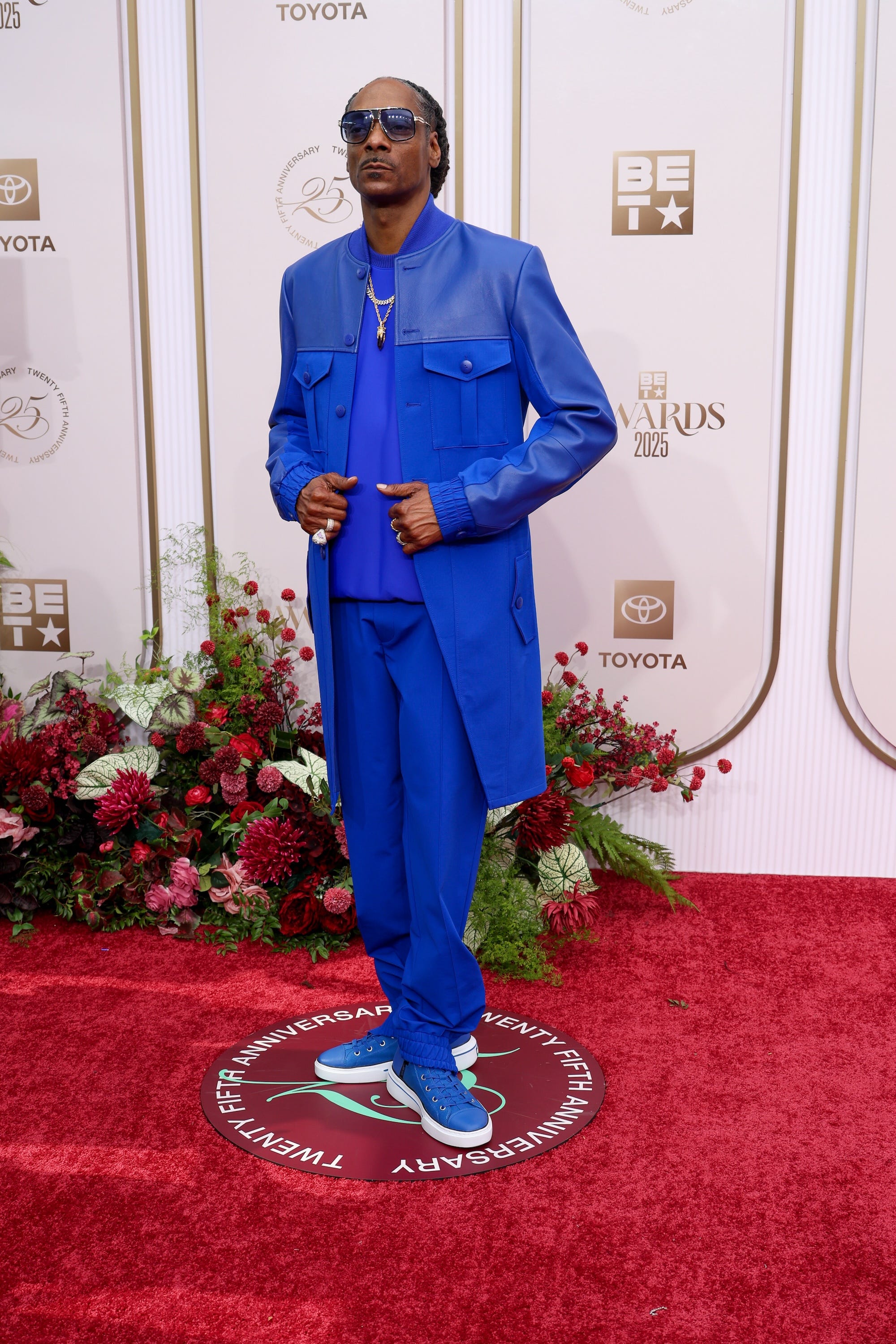 Snoop Dogg attends the 2025 BET Awards.