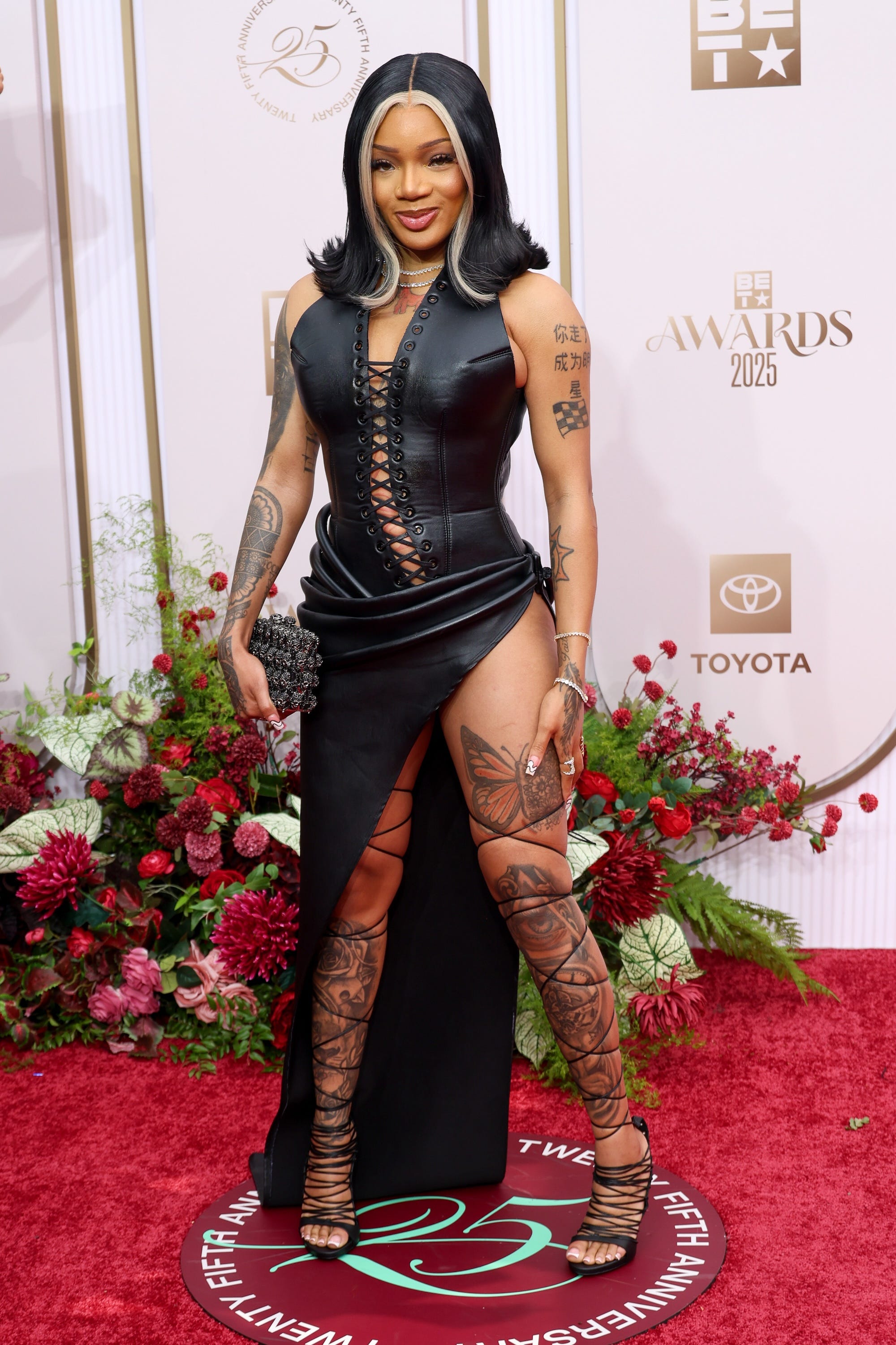 GloRilla attends the 2025 BET Awards.