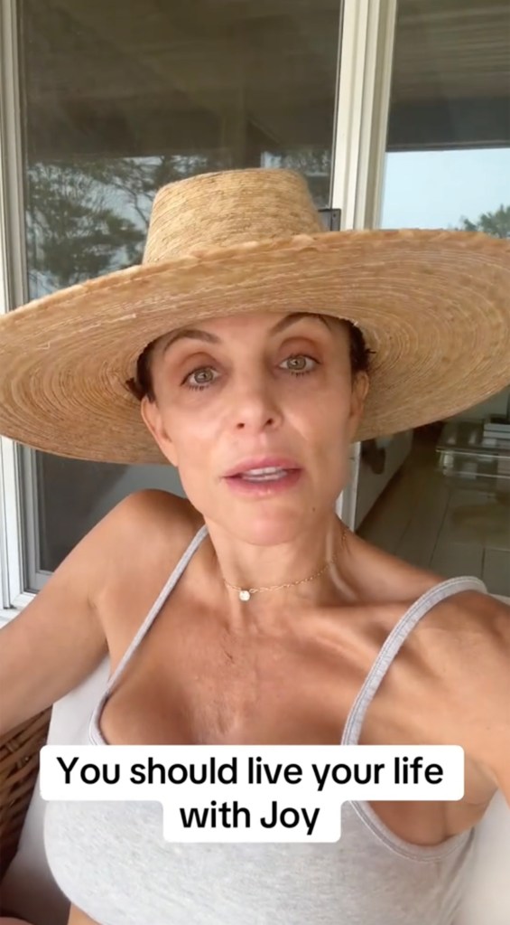 Bethenny Frankel on Tiktok.